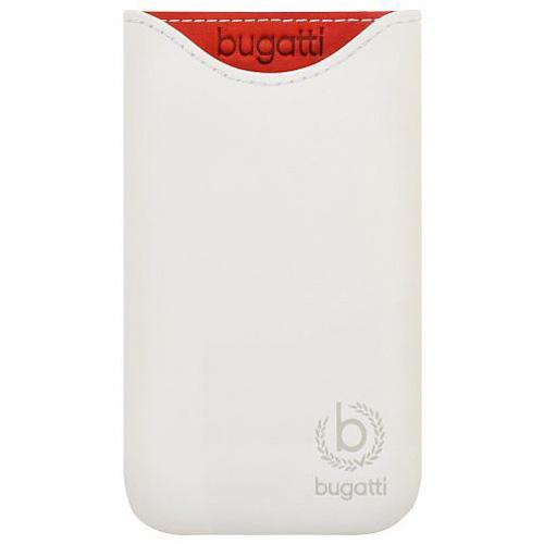 Bugatti Etui cuir Skinny pour Smartphones - Taille SL - Glacier - compatible Wiko Cink Slim